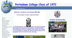 Desktop Screenshot of portadowncollege1972.co.uk